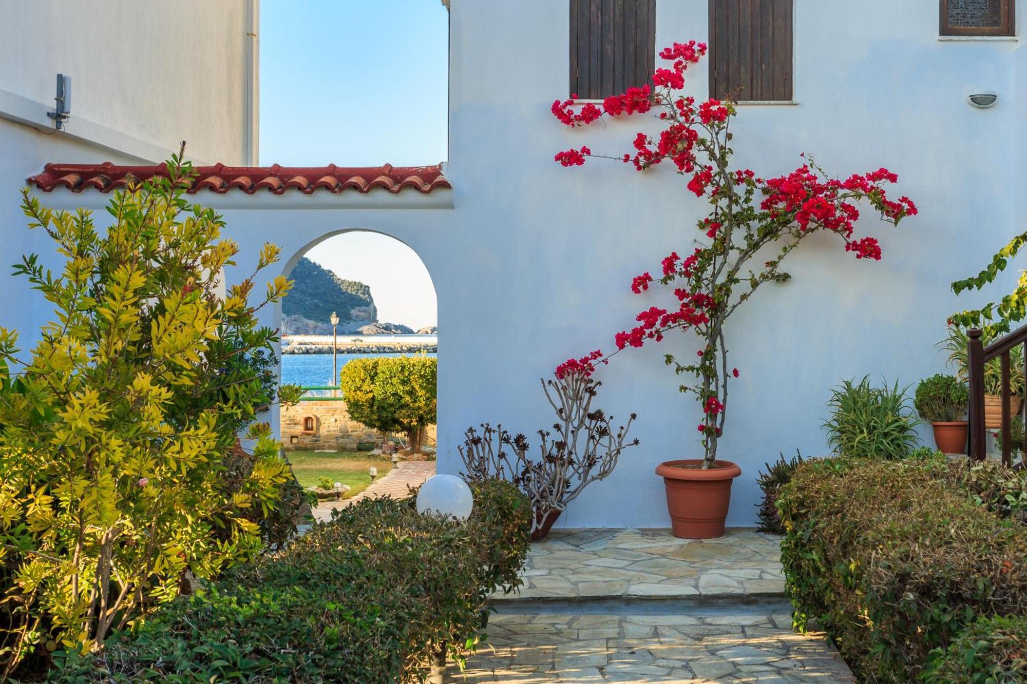 Nikolaos Studios Apartments Skopelos stad Exteriör bild
